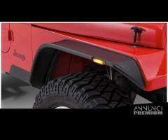 Bushwacker flat fender parafanghi piatti JEEP YJ