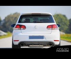 Estrattore posteriore sport vw golf 6 gti gtd abs - 1