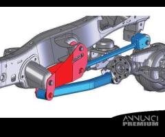 AEV kit correzione caster, rilocatori JEEP JK