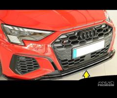 LAMA SPOILER PARAURTI AUDI A3 GY S-line e S3 ABS