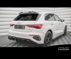 DIFFUSORE AUDI A3 GY S-line e S3 SPORTBACK - 4