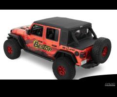 Bestop Trektop Halftop JEEP Wrangler JLU soft top