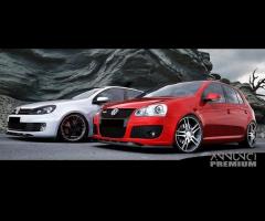 Lama spoiler paraurti anteriore VW Golf 5 GTI ABS