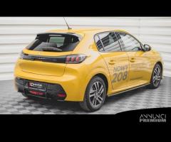 ESTRATTORE POSTERIORE RACING PEUGEOT 208 Mk2 ABS