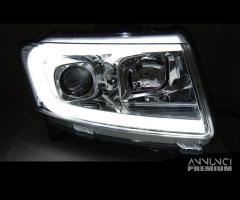 Fari anteriori tube led jeep grand cherokee 11-13