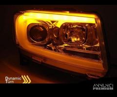 Fari anteriori tube led jeep grand cherokee 11-13