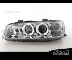 FARI ANTERIORI FIAT PUNTO 2 dal 99 al 03 LED ANGEL