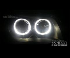 Fari anteriori angel eyes BMW E87 serie1 LED - 1