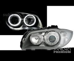 Fari anteriori angel eyes BMW E87 serie1 LED