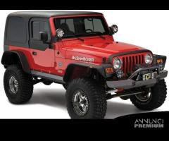 Bushwacher Parafanghi flat JEEP Wrangler TJ