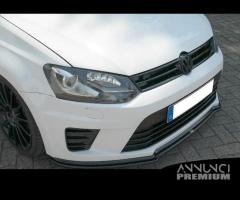 Lama spoiler paraurti anteriore vw polo 6c wrc abs