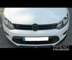 Lama spoiler paraurti anteriore vw polo 6c wrc abs