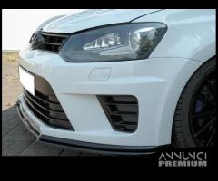 Lama spoiler paraurti anteriore vw polo 6c wrc abs