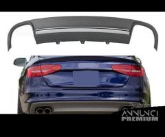 DIFFUSORE POSTERIORE RS Look AUDI A4 B8 FL 12-15