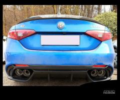 Spoiler baule alfa romeo giulia look quadrifoglio