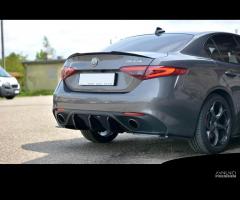 Prolunga baule spoiler alfa romeo giulia abs