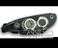 Fari anteriori angel eyes led peugeot 206 98-06 - 2