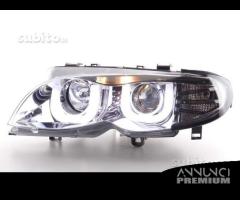 Fanali anteriori bmw serie 3 E46 angel TUBE led