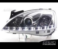 Fanali Fari anteriori opel corsa c dayline led