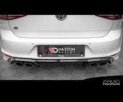 DIFFUSORE POSTERIORE VW GOLF 7 R Doppio scarico