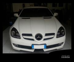 Fari anteriori drl mercedes slk r171 led - 4