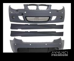 Kit completo Paraurti BMW E87 serie 1 M look ABS