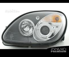 Fari anteriori mercedes slk r170 angel eyes led