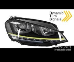 Fari anteriori VW GOLF 7 LED GTD GTI GTE 4 COLORI