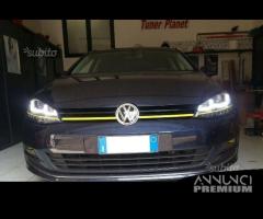 Fari anteriori VW GOLF 7 LED GTD GTI GTE 4 COLORI