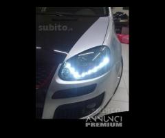 Fari anteriori drl vw golf 5 led dayline