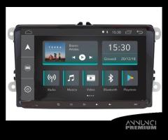 Radio monitor android 8 volkswagen 9\" hd touch - 1