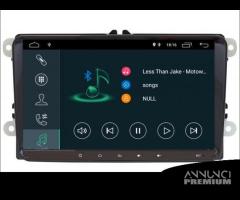 Radio monitor android 8 volkswagen 9\" hd touch