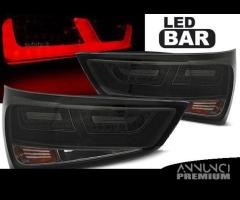 Fari posteriori led tube audi a1 10-14 smoke rossi - 1