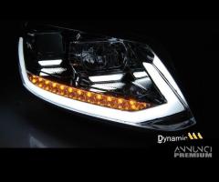 Fari anteriori VW TOURAN 10-15 TUBE LED Dinamici