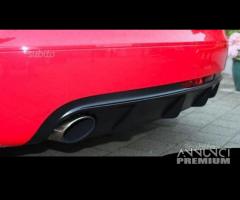 DIFFUSORE POSTERIORE RS Look AUDI TT 8J 2 scarichi - 5