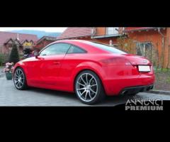 DIFFUSORE POSTERIORE RS Look AUDI TT 8J 2 scarichi - 6