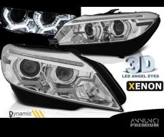 Fari anteriori xenon bmw z4 e89 angel eyes 3d led