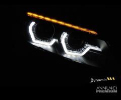 Fari anteriori xenon bmw z4 e89 angel eyes 3d led