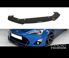 Lama spoiler racing anteriore toyota gt86 12-16