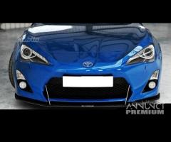 Lama spoiler racing anteriore toyota gt86 12-16 - 2