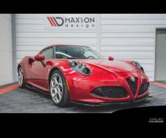 Lama spoiler paraurti anteriore ALFA ROMEO 4C ABS