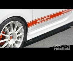 Lame minigonne laterali fiat 500 abarth abs