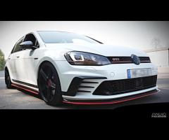 Lama spoiler anteriore vw golf 7 gti clubsport - 5