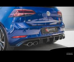 DIFFUSORE POSTERIORE VW GOLF 7.5 Restyling R look - 6