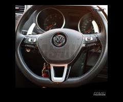 Inserto volante volkswagen grigio satinato silver