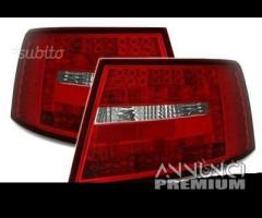 Fari posteriori led audi a6 4f berlina rosso