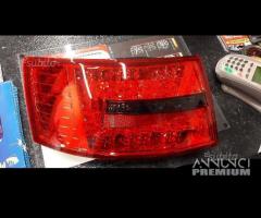 Fari posteriori led audi a6 4f berlina rosso