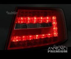 Fari posteriori led audi a6 4f berlina rosso