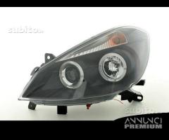 Fari anteriori renault clio 3 angel eyes led