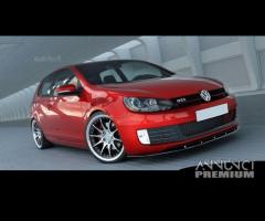 LIP SPOILER sotto PARAURTI ANTERIORE VW GOLF 6 GTI